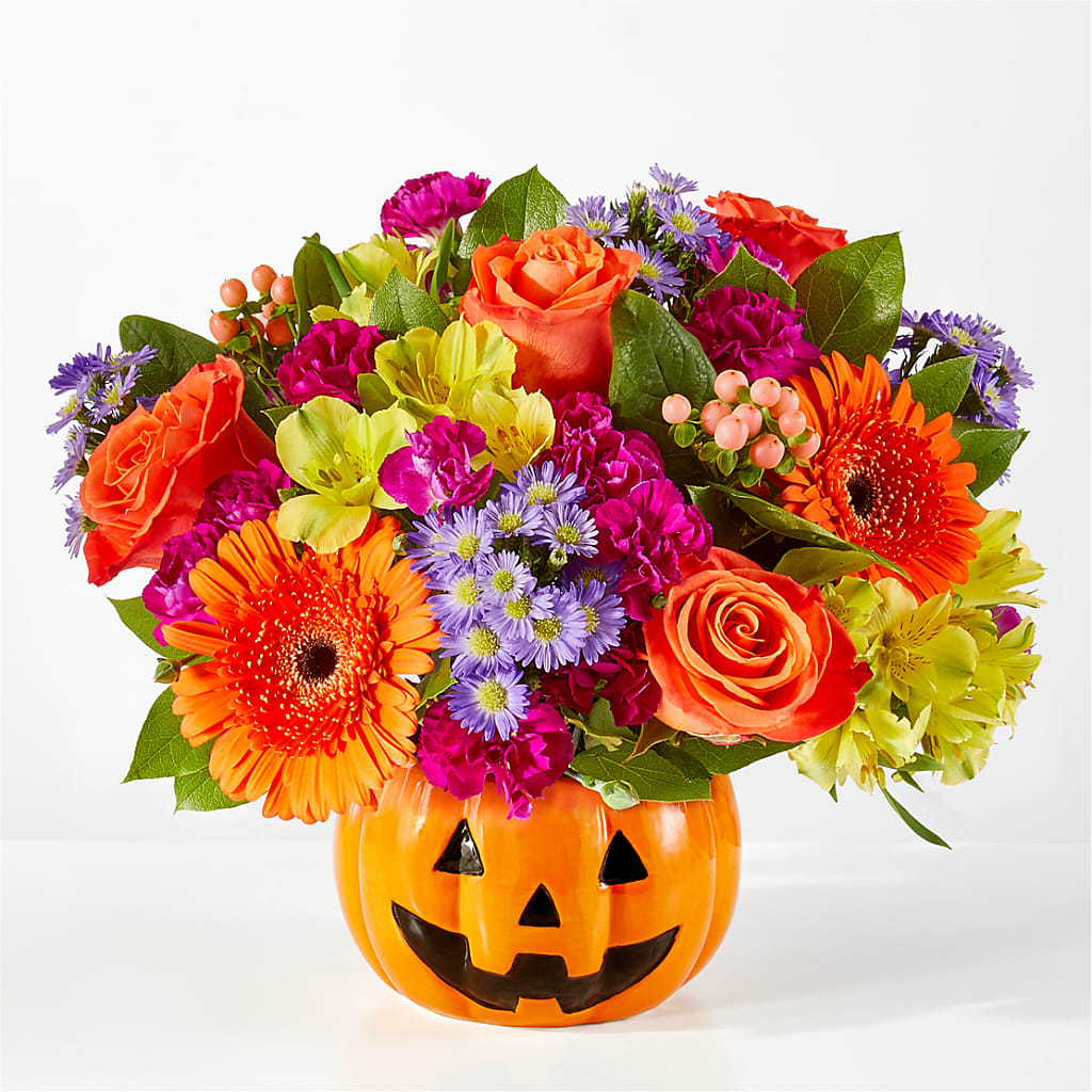Tricks & Treats Pumpkin – Day Dream Bokay Llc, Jonesborough TN