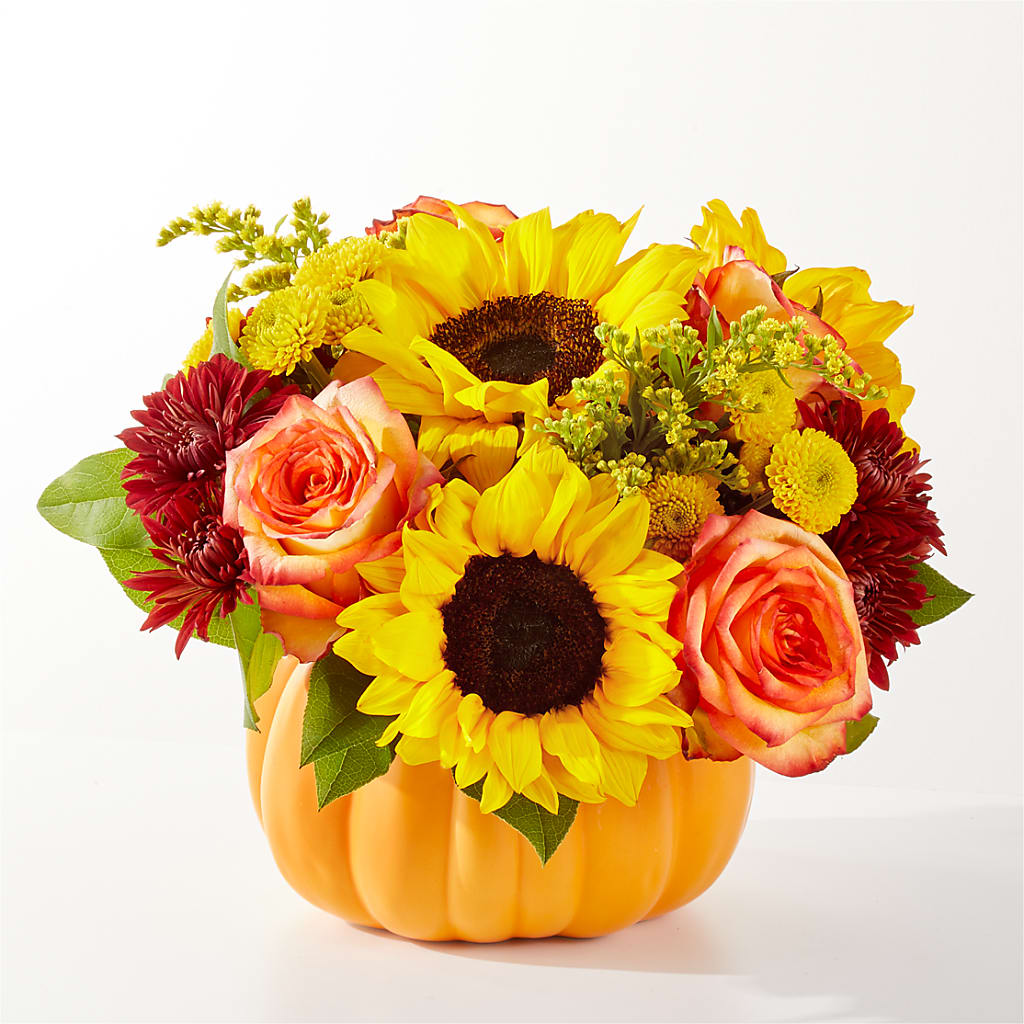 Golden Gourd Pumpkin Bouquet – Day Dream Bokay Llc, Jonesborough TN