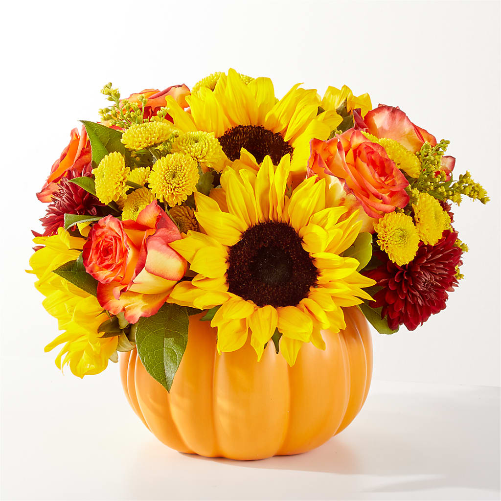 Golden Gourd Pumpkin Bouquet – Day Dream Bokay Llc, Jonesborough TN