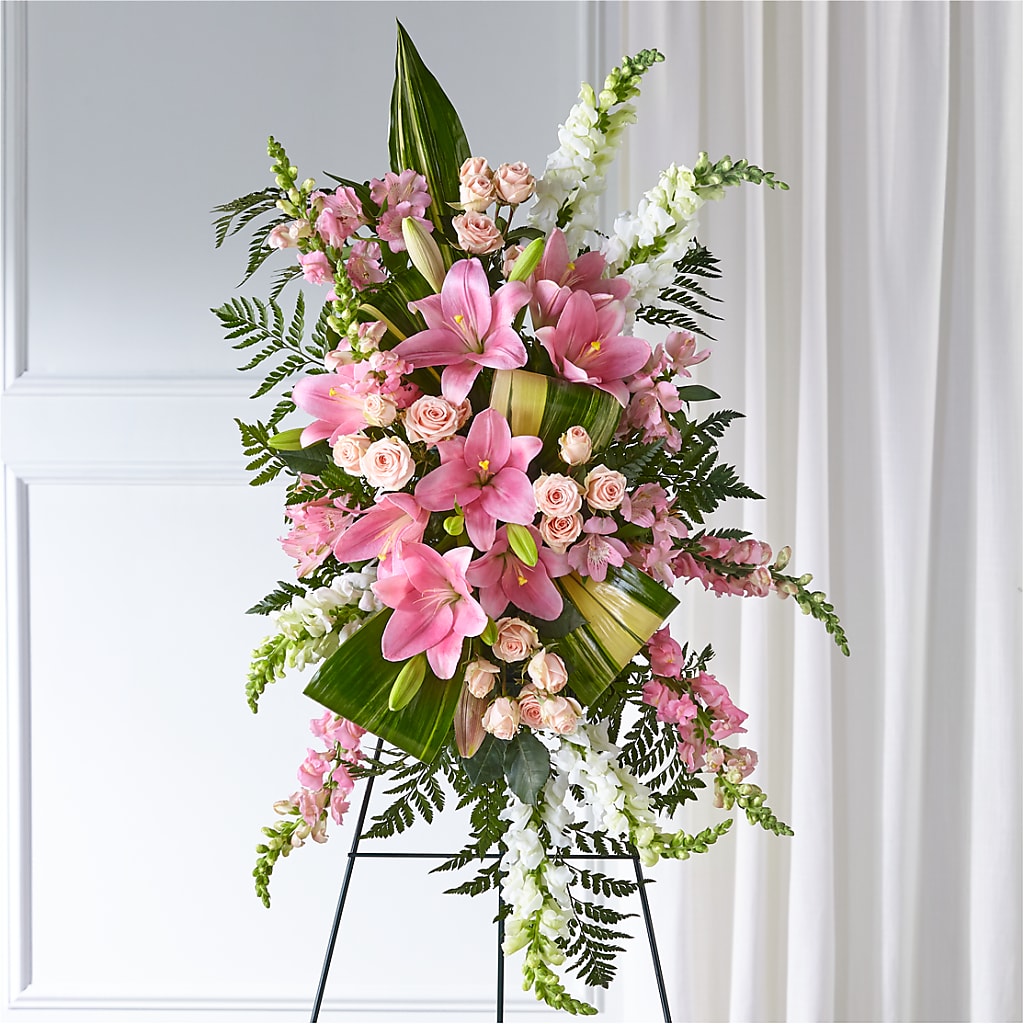Elegant Embrace Standing Spray – Day Dream Bokay Llc, Jonesborough TN