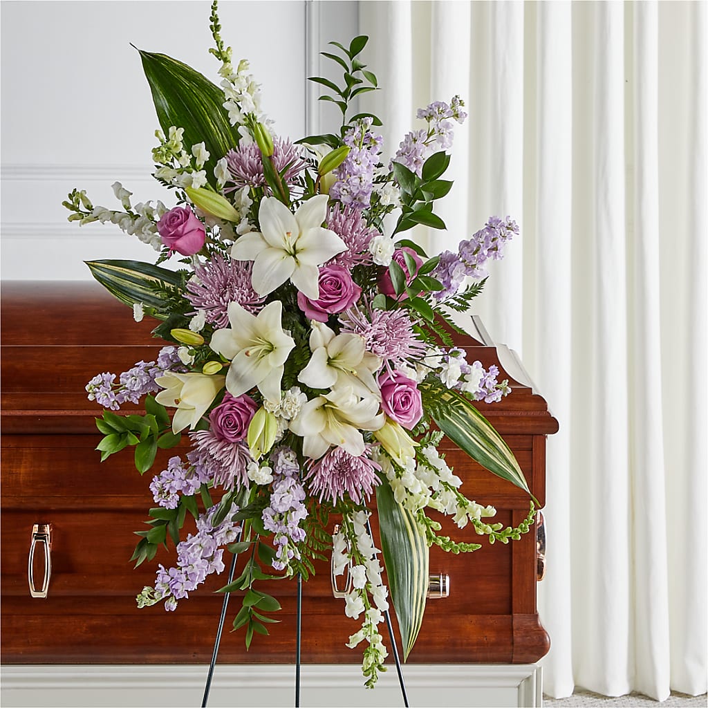 Grateful Hearts Standing Spray – Day Dream Bokay Llc, Jonesborough TN