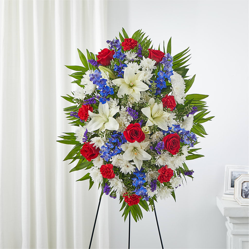 Cherished Service Standing Spray – Day Dream Bokay Llc, Jonesborough TN