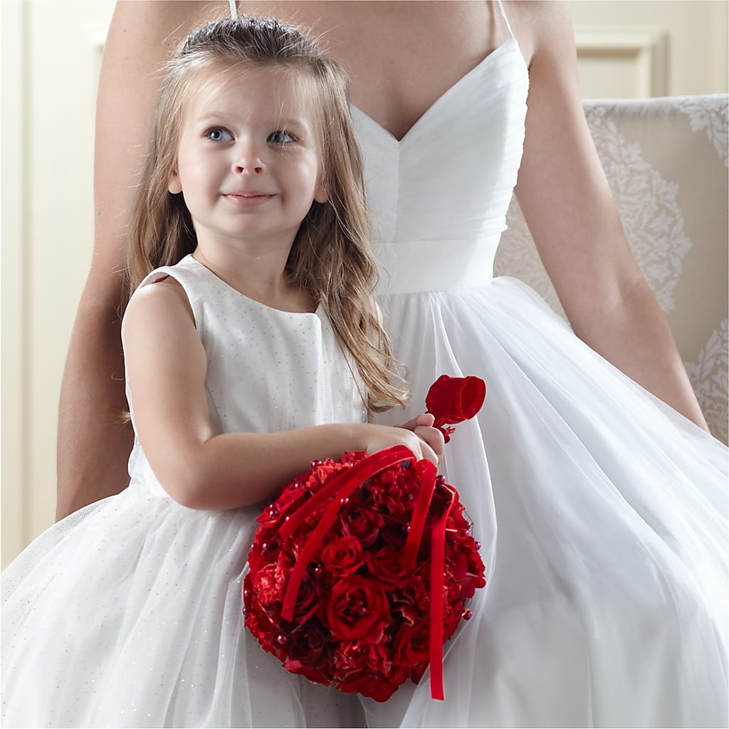 Pure at Heart Flower Girl Arrangement – Day Dream Bokay Llc, Jonesborough TN