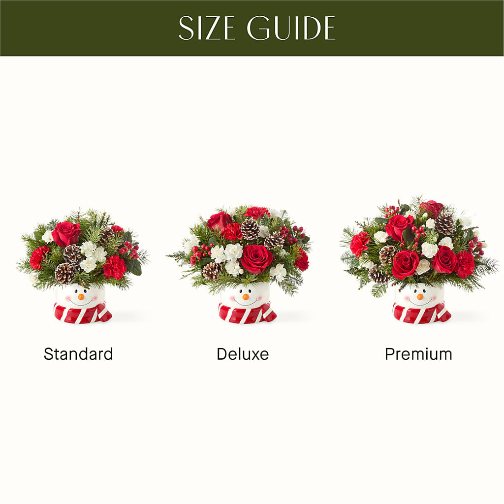 Jolly Snowman Bouquet –  Day Dream Bokay Llc, Jonesborough TN