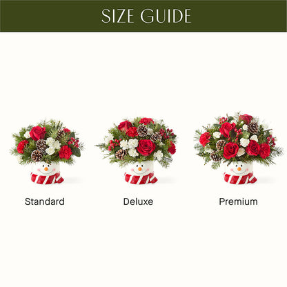 Jolly Snowman Bouquet –  Day Dream Bokay Llc, Jonesborough TN