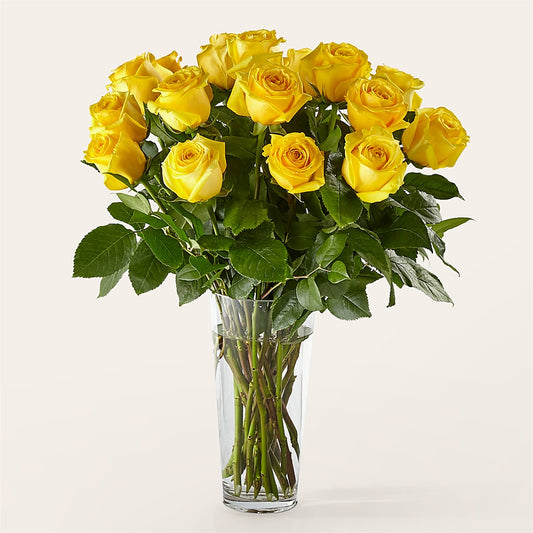 Long Stem Yellow Rose Bouquet –  Day Dream Bokay Llc, Jonesborough TN