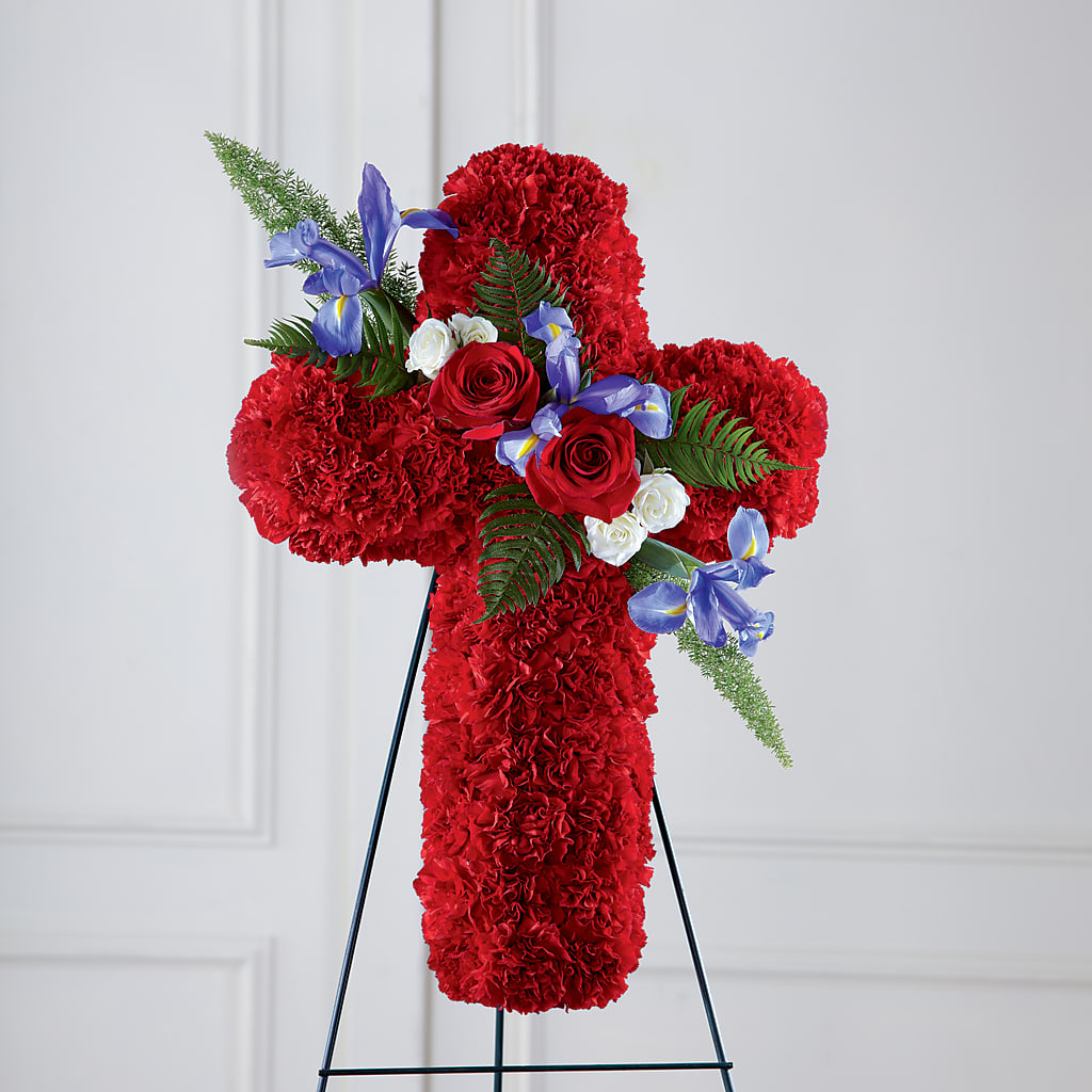 Faithful Hero Floral Cross –  Day Dream Bokay Llc, Jonesborough TN