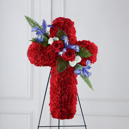 Faithful Hero Floral Cross –  Day Dream Bokay Llc, Jonesborough TN