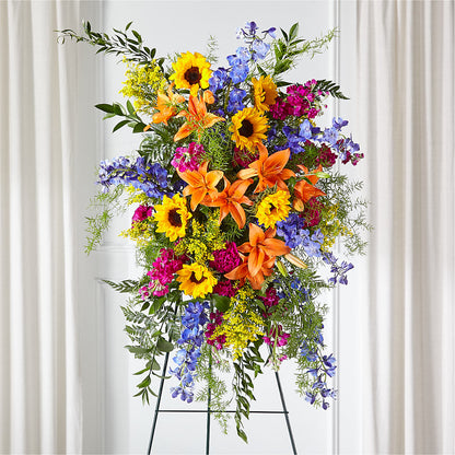 Sunlit Memories Standing Spray (Standard) –  Day Dream Bokay Llc, Jonesborough TN