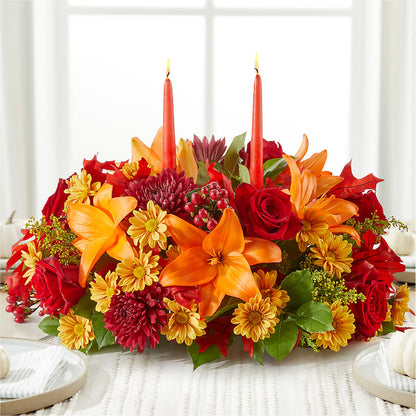 Autumn's Embrace Centerpiece –  Day Dream Bokay Llc, Jonesborough TN