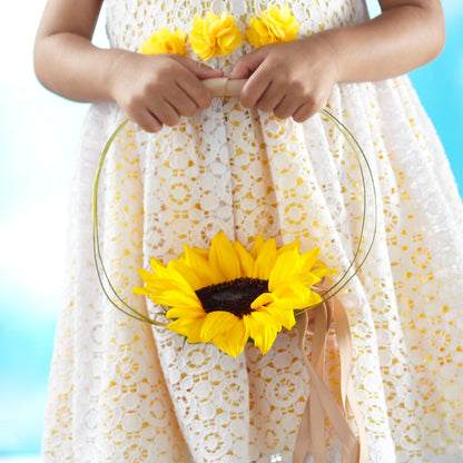 Sweet Sunshine Flower Girl Bouquet –  Day Dream Bokay Llc, Jonesborough TN