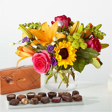 Load image into Gallery viewer, Best Day Bouquet and Chocolate Bundle
