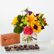 Load image into Gallery viewer, Best Day Bouquet and Chocolate Bundle
